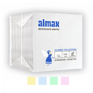 Салфетки 24*24 ALMAX Classic 