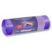 Almax 35 л 15 шт особо прочные с завязками Almax 35 л 15 шт особо прочные с завязками